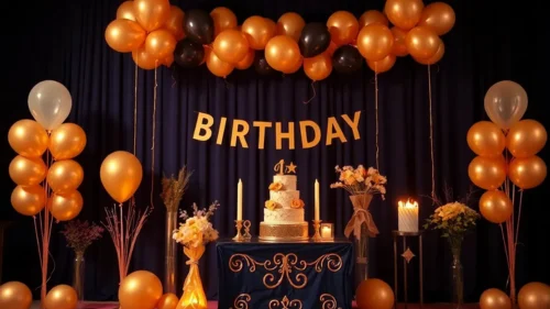 Birthday Party Decor